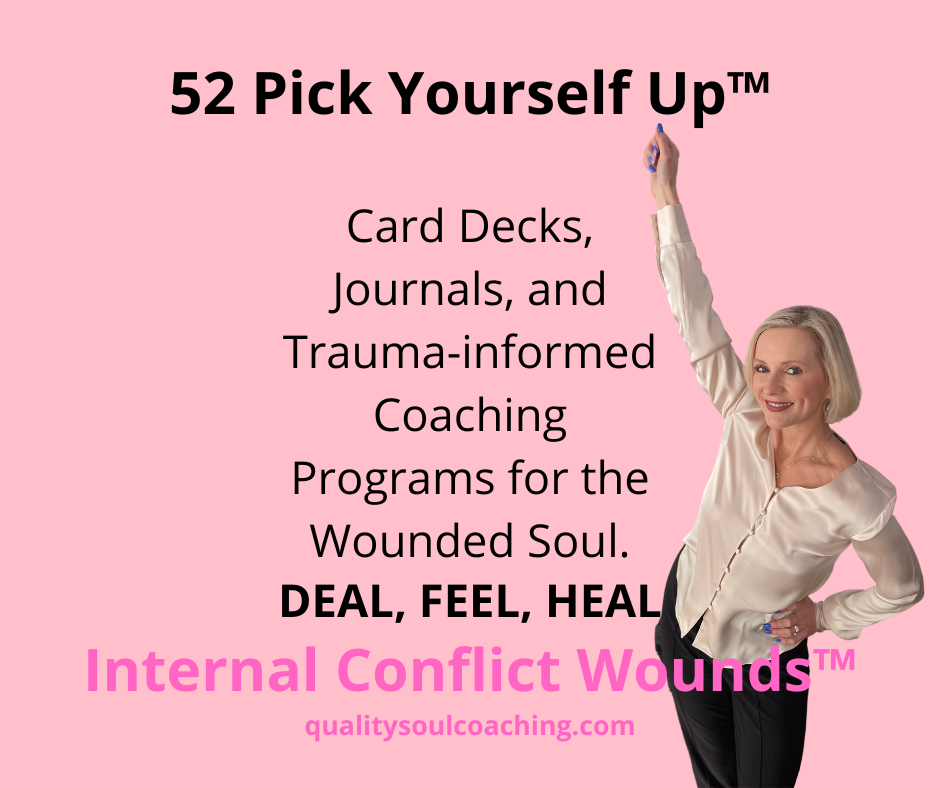 Christa Cusack O'Neill I help women become aware of their true selves by releasing negative emotions from Internal Conflict Wounds™ VAGUS BABY style utilizing 52 Pick Yourself Up™ coaching methods.